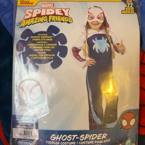 Ghost Spidey Halloween Costume 3T-4T